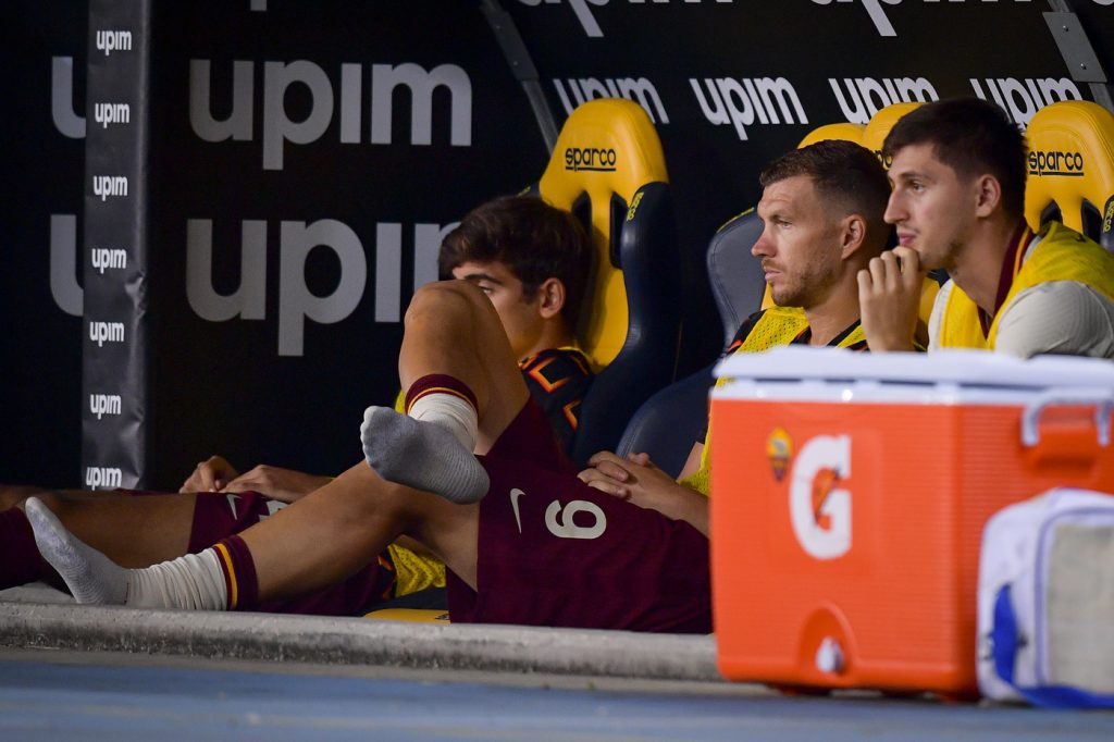 dzeko kumbulla Hellas Verona vs Roma- Serie A TIM 2020/2021