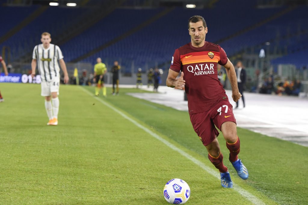 mkhitaryan Roma vs Juventus - Serie A TIM 2020/2021