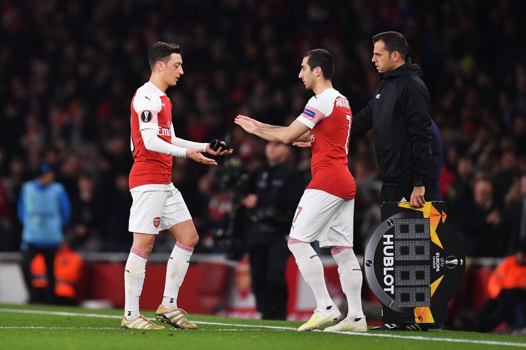 ozil mkhitaryan