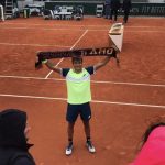 flavio cobolli sciarpa roma roland garros