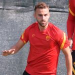 Borja Mayoral AS Roma, sessione di allenamento a TrigoriaAS Roma, sessione di allenamento a Trigoria