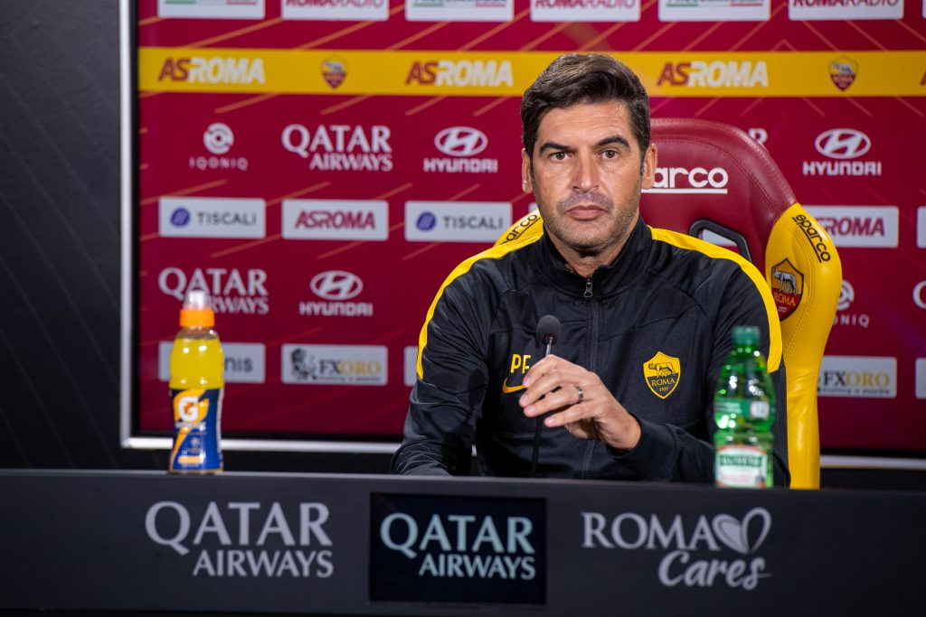 AS Roma, il tecnico portoghese Fonseca presenta la sfida contro il Benevento