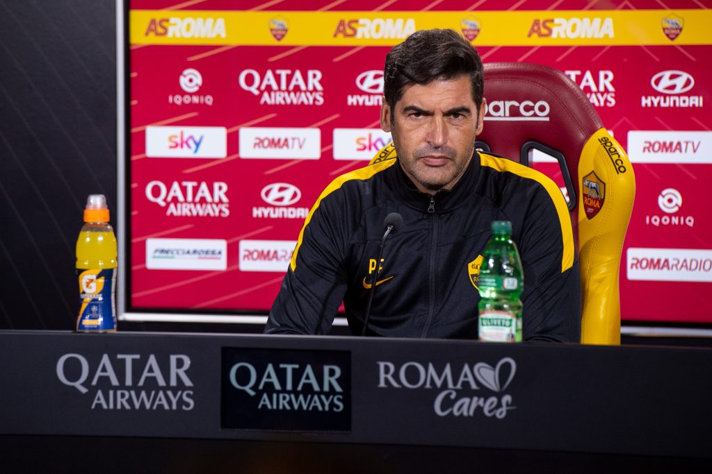 AS Roma, il tecnico portoghese Fonseca presenta la sfida contro il Benevento