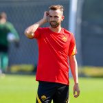 Borja Mayoral Serie A, sessione di allenamento dell'AS RomaSerie A, sessione di allenamento dell'AS Roma
