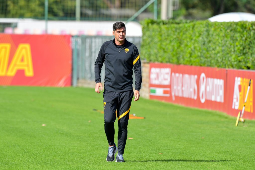Fonseca Serie A, sessione di allenamento dell'AS RomaSerie A, sessione di allenamento dell'AS Roma