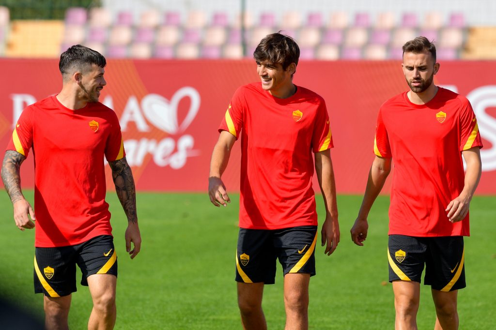 Borja Mayoral Perez Villar Serie A, sessione di allenamento dell'AS RomaSerie A, sessione di allenamento dell'AS Roma