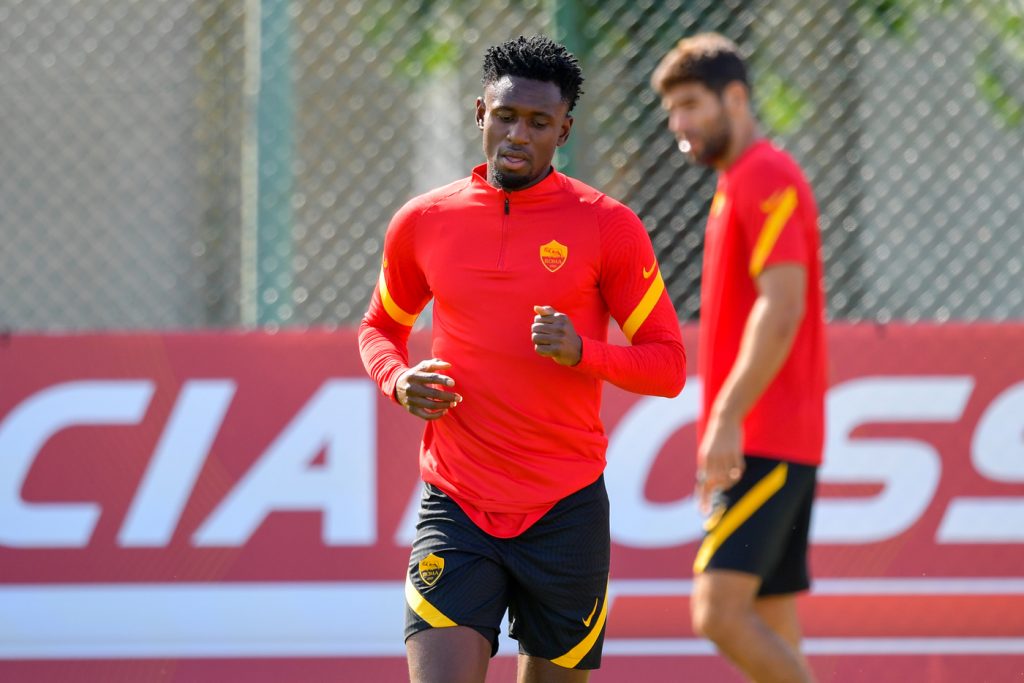 Diawara Serie A, sessione di allenamento dell'AS RomaSerie A, sessione di allenamento dell'AS Roma