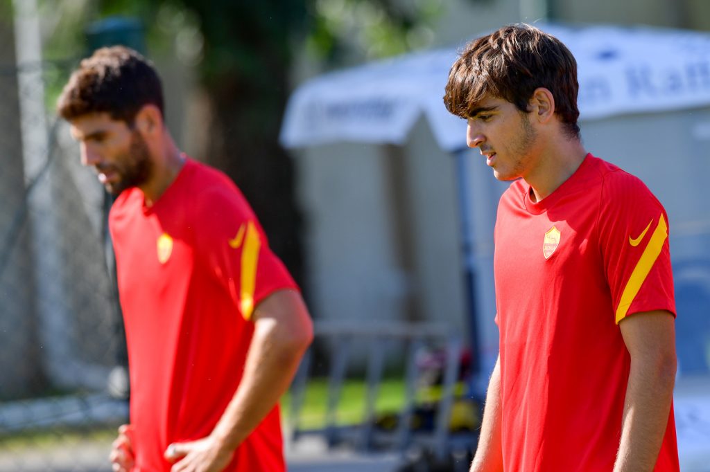 Villar Fazio Serie A, sessione di allenamento dell'AS RomaSerie A, sessione di allenamento dell'AS Roma