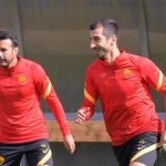 Pedro Mkhitaryan AS Roma, sessione di allenamento a TrigoriaAS Roma, sessione di allenamento a Trigoria