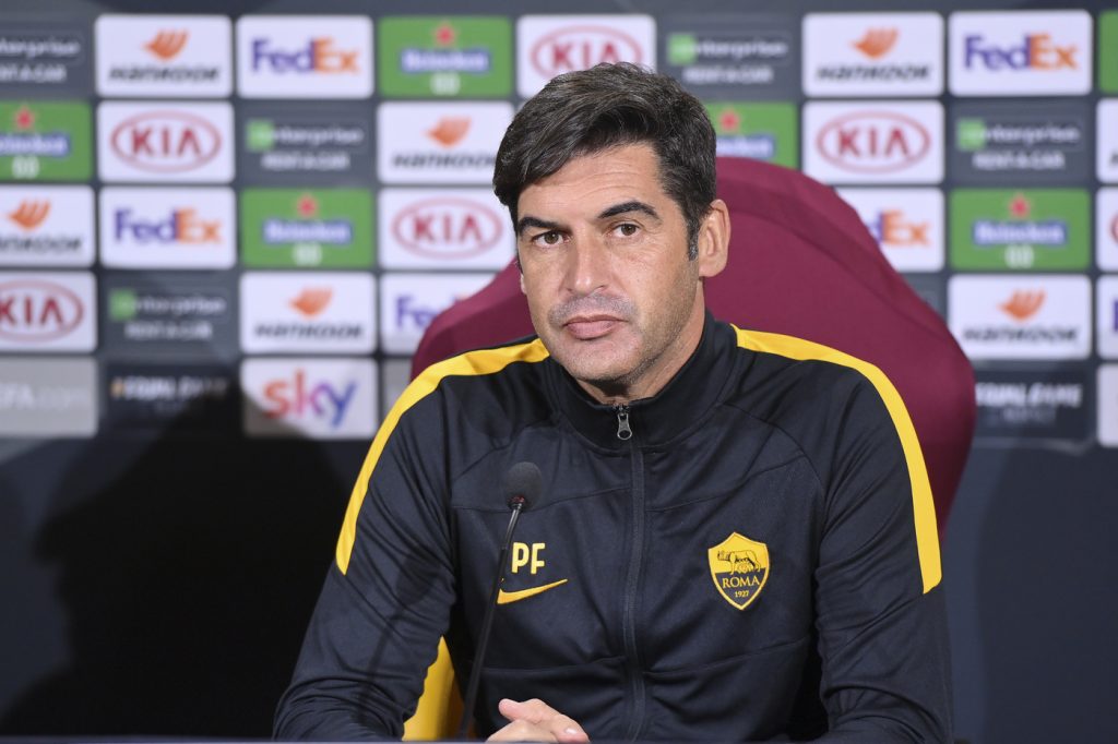 Fonseca Europa League, conferenza stampa AS Roma