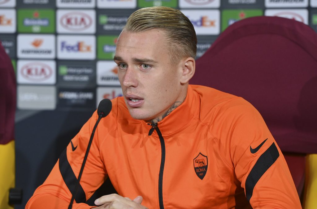 Karsdorp Europa League, conferenza stampa AS Roma