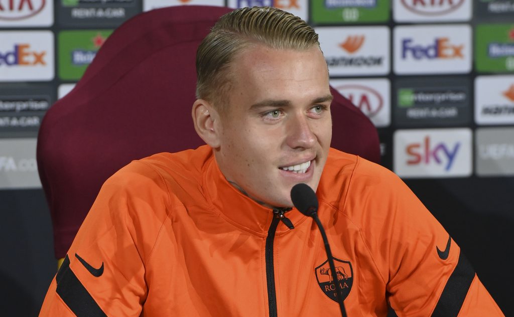Karsdorp Europa League, conferenza stampa AS Roma