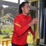 Smalling AS Roma, sessione di allenamento a Trigoria