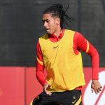 Smalling AS Roma, sessione di allenamento a Trigoria