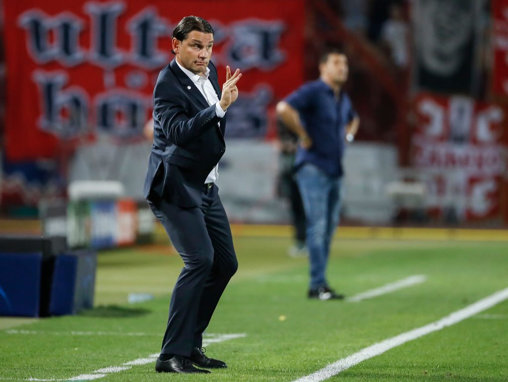 seoane gerardo Crvena Zvezda v Young Boys - UEFA Champions League Play Off: Second Leg