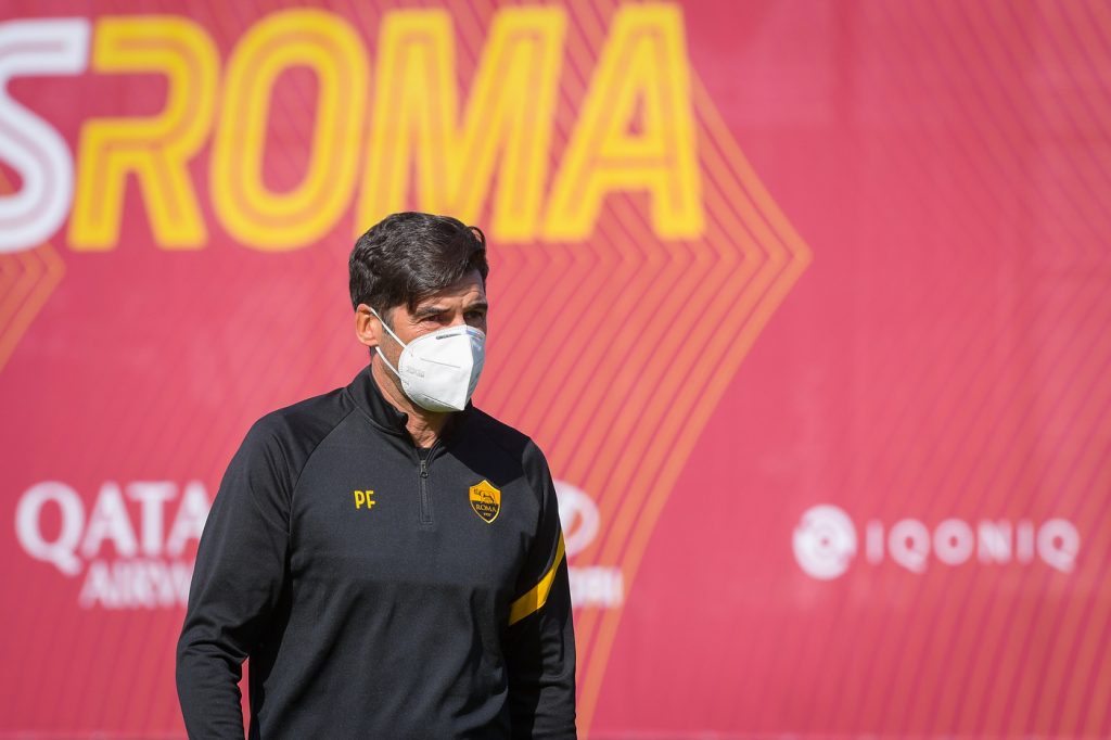 AS Roma, sessione di allenamento a TrigoriaAS Roma, sessione di allenamento a Trigoria