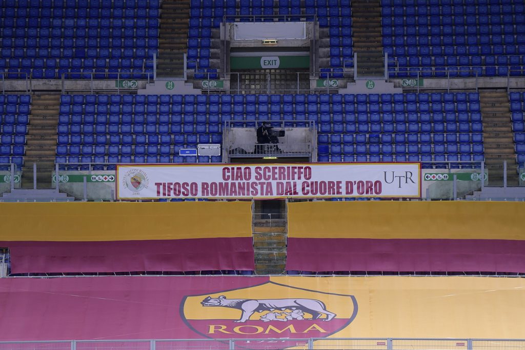 tribuna tevere enzo totti