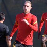 Kardsorp AS Roma, sessione di allenamento a TrigoriaAS Roma, sessione di allenamento a Trigoria