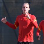 Karsdorp AS Roma, sessione di allenamento a TrigoriaAS Roma, sessione di allenamento a Trigoria
