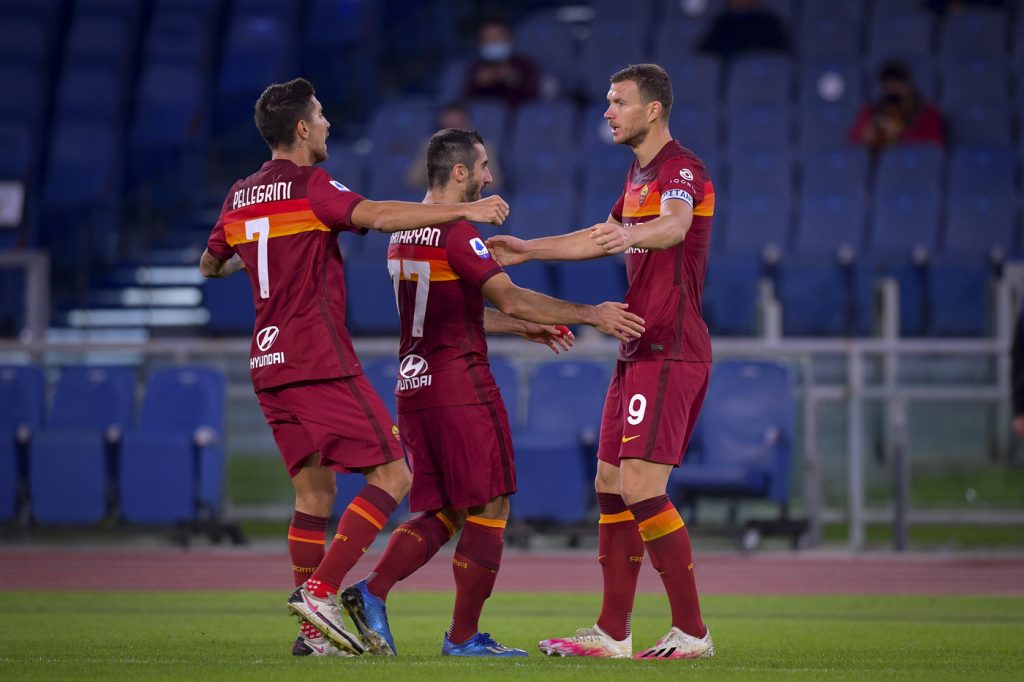 dzeko pellegrini mkhitaryan