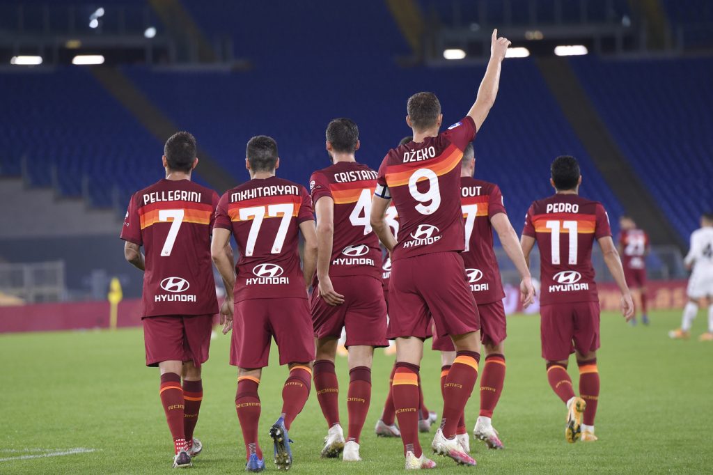 dzeko pellegrini mkhitaryan pedro