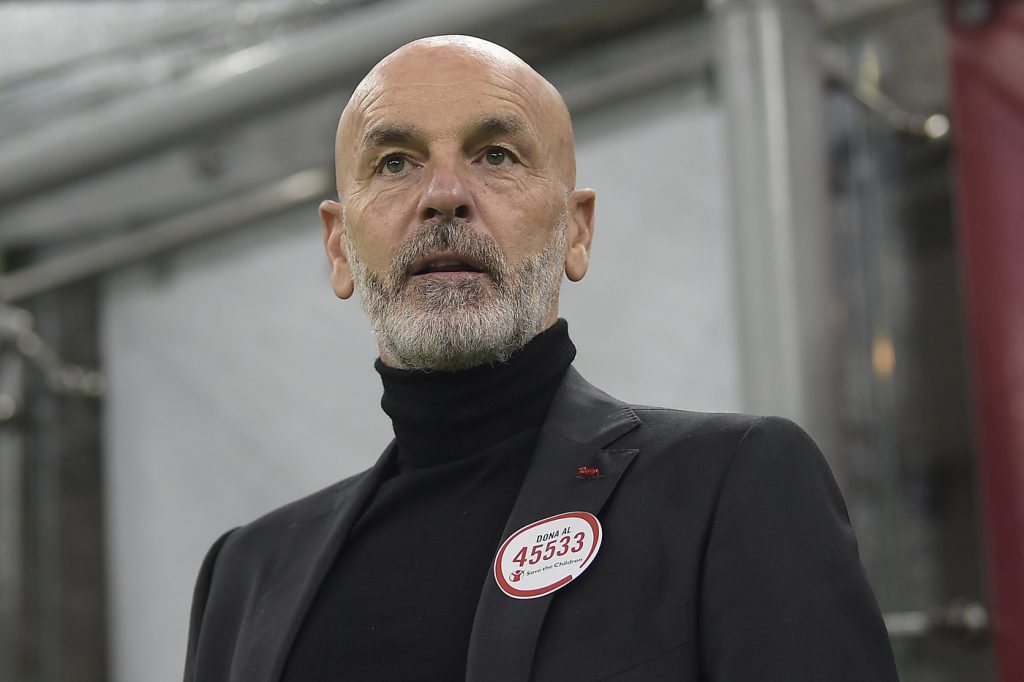 pioli Milan vs Roma - Serie A TIM 2020/2021