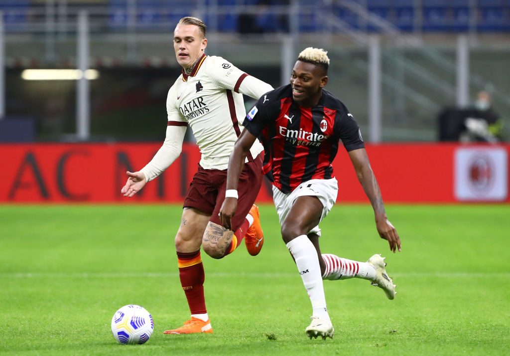 karsdorp leao AC Milan v AS Roma - Serie A