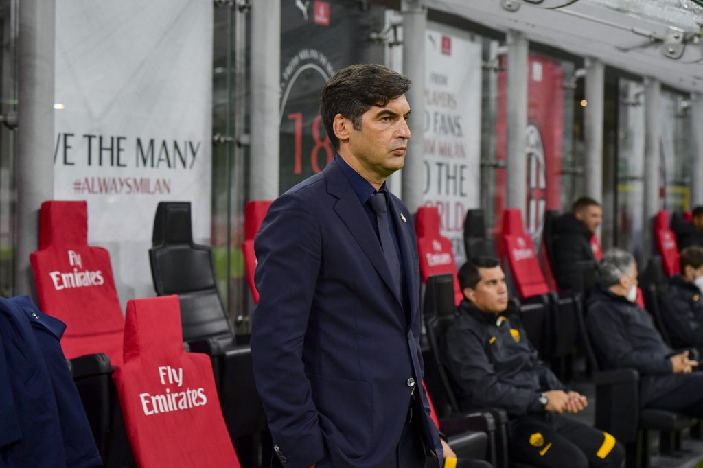 fonseca Milan vs Roma - Serie A TIM 2020/2021