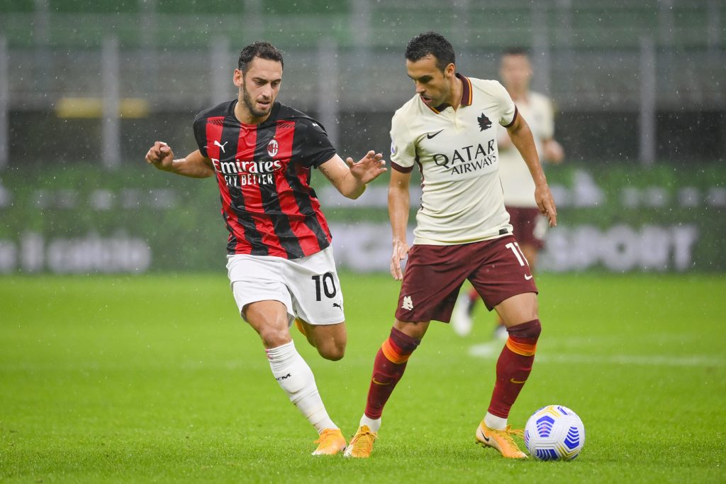 pedro calhanoglu Milan vs Roma - Serie A TIM 2020/2021