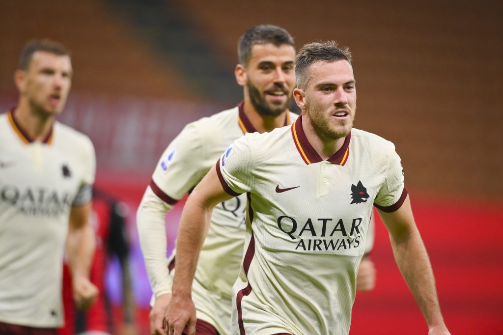veretout Milan vs Roma - Serie A TIM 2020/2021
