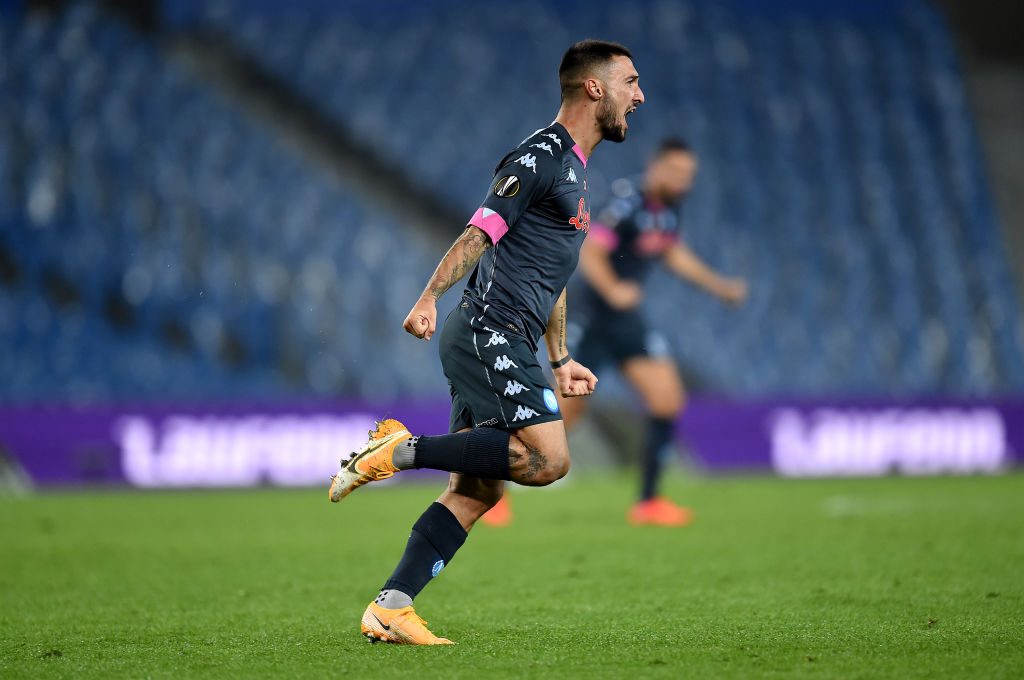 politano Real Sociedad v SSC Napoli: Group F - UEFA Europa League