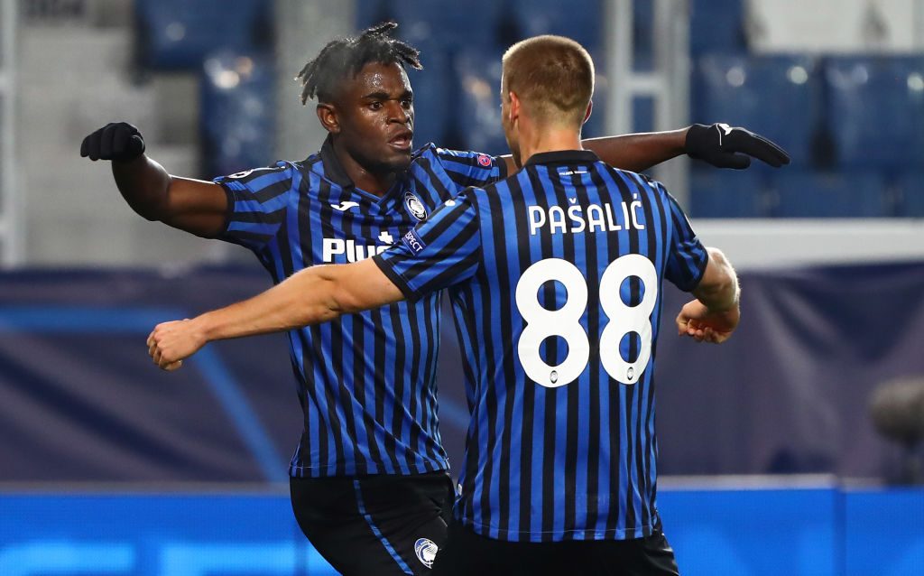 zapata pasalic Atalanta BC v Ajax Amsterdam: Group D - UEFA Champions League