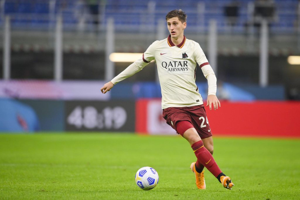 kumbulla Milan vs Roma - Serie A TIM 2020/2021
