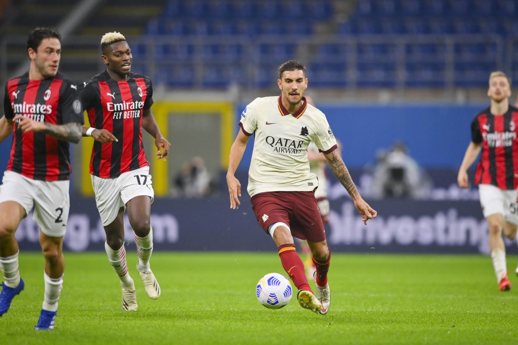 pellegrini Milan vs Roma - Serie A TIM 2020/2021