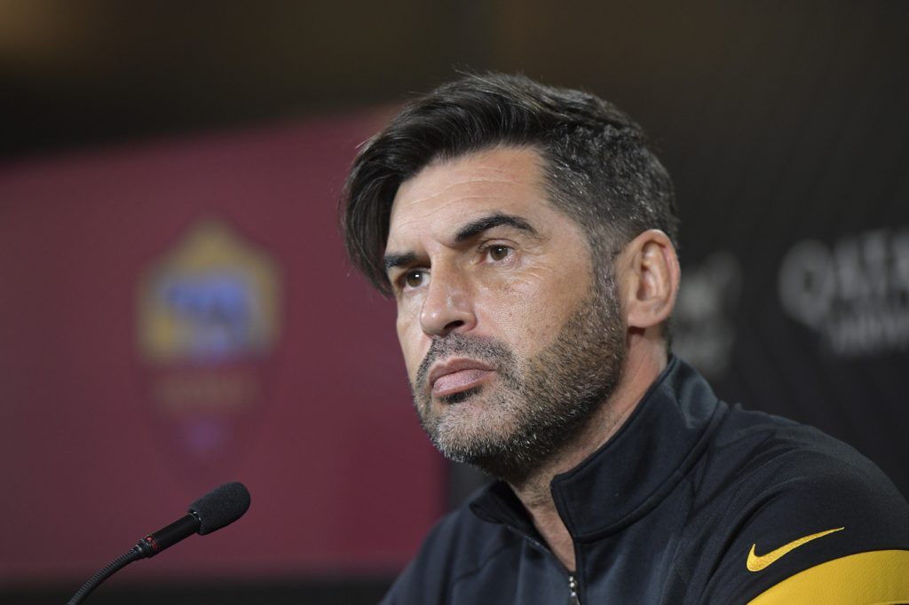 AS Roma, la conferenza stampa di Paulo Fonseca