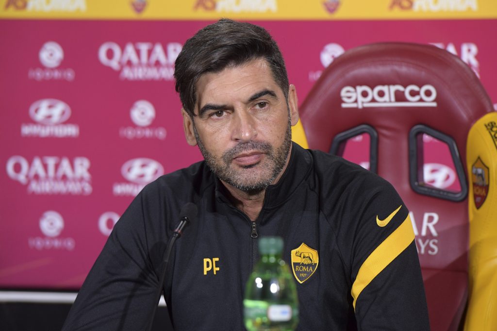 AS Roma, la conferenza stampa di Paulo Fonseca