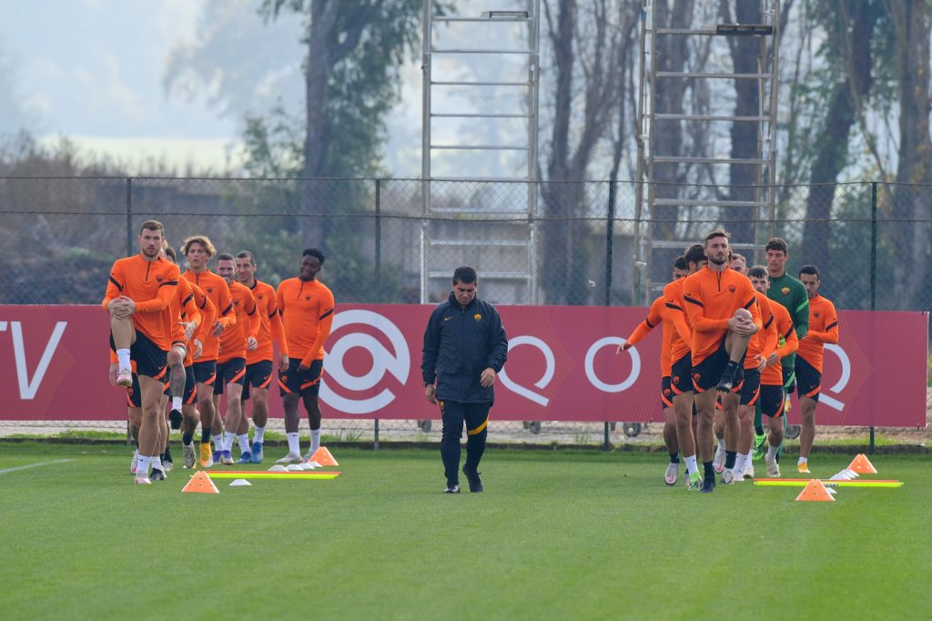 Trigoria 18 dzeko cristante
