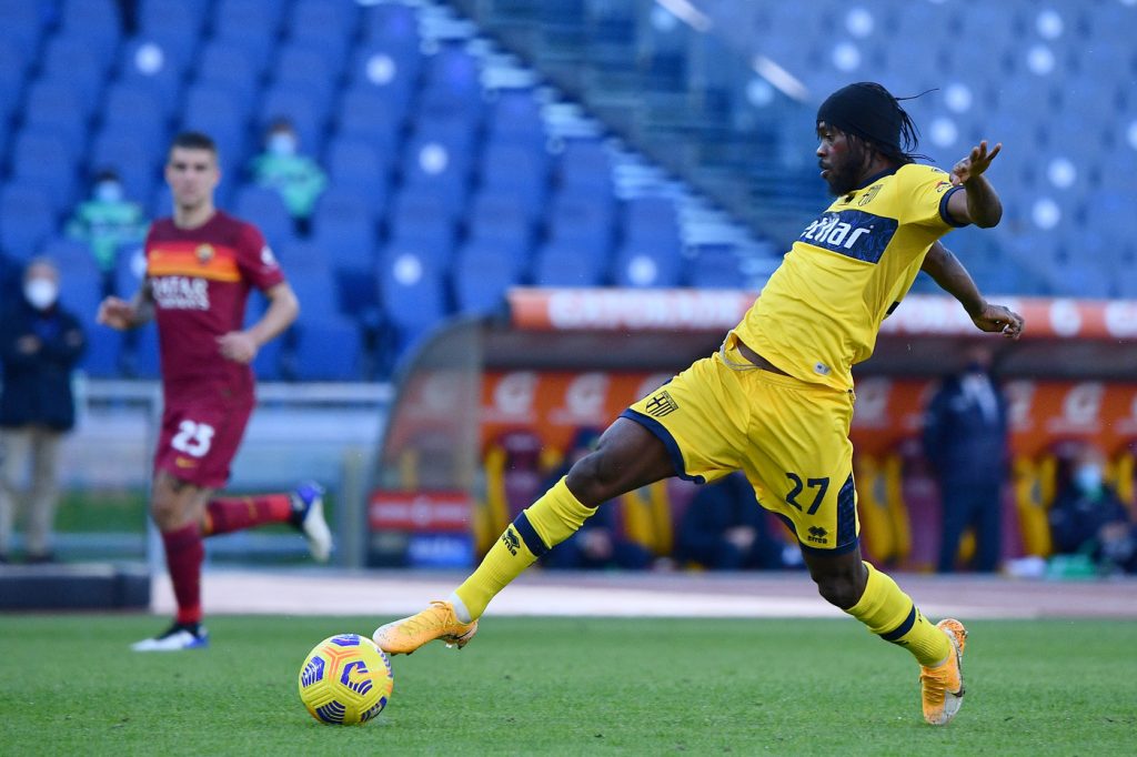 Roma vs Parma Mirante Gervinho