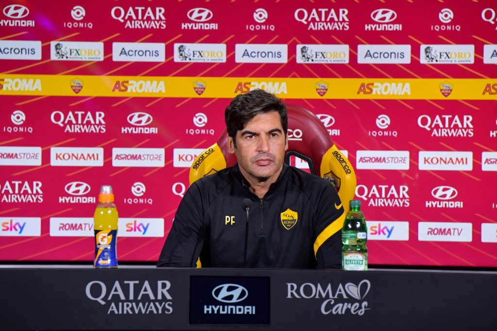 AS Roma, la conferenza stampa di Paulo Fonseca in vista della partita controil Genoa