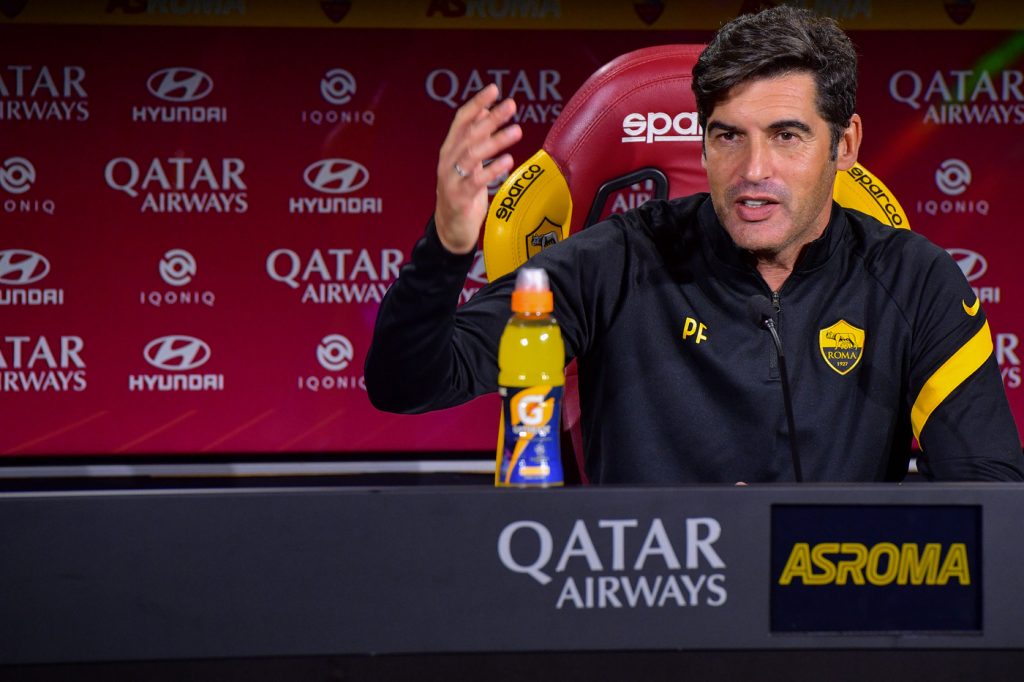 AS Roma, la conferenza stampa di Paulo Fonseca in vista della partita controil Genoa