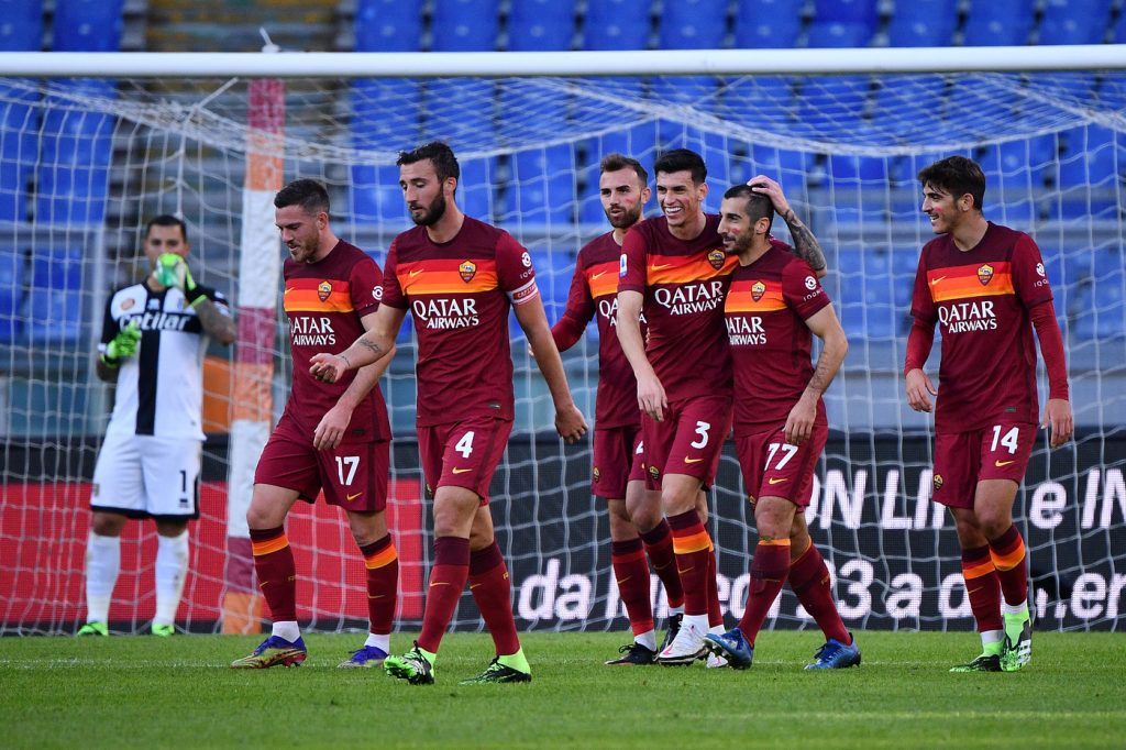 Roma vs Parma Mkhitaryan