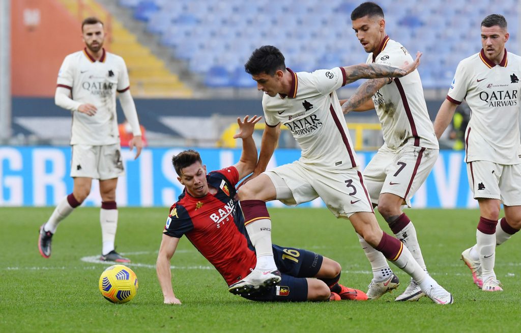 ibanez Genoa vs Roma - Serie A TIM 2020/2021