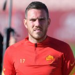 Veretout AS Roma, sessione di allenamento a Trigoria