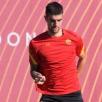 Mancini AS Roma, sessione di allenamento a Trigoria