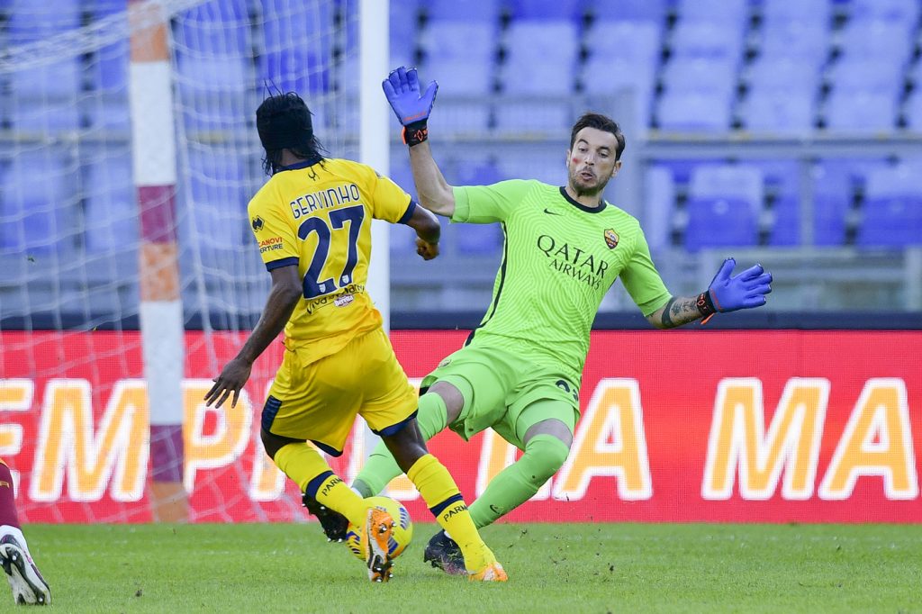 Roma Parma Mirante Gervinho