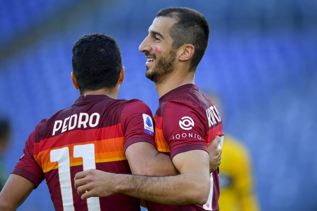 Roma vs Parma Mkhitaryan Pedro