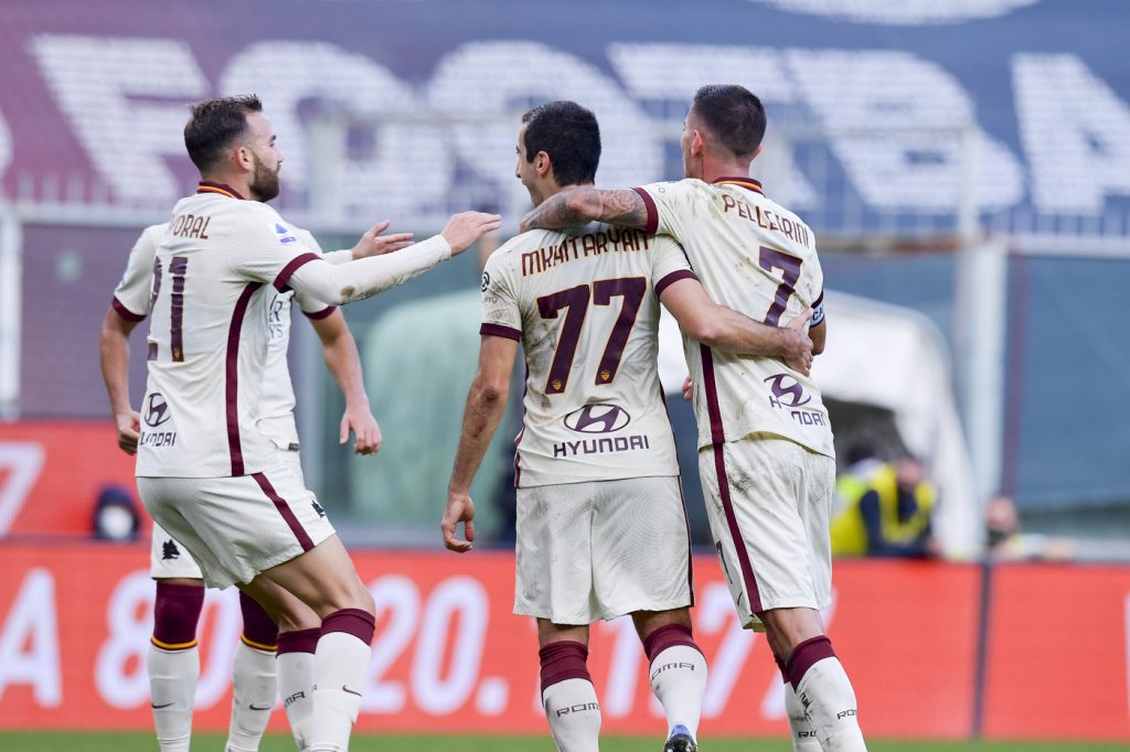 mkhitaryan Genoa vs Roma - Serie A TIM 2020/2021
