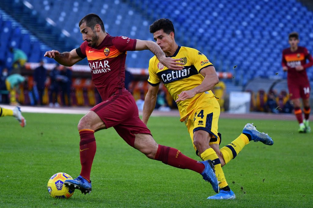 Roma vs Parma Mkhitaryan