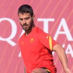Spinazzola AS Roma, sessione di allenamento a TrigoriaAS Roma, sessione di allenamento a Trigoria