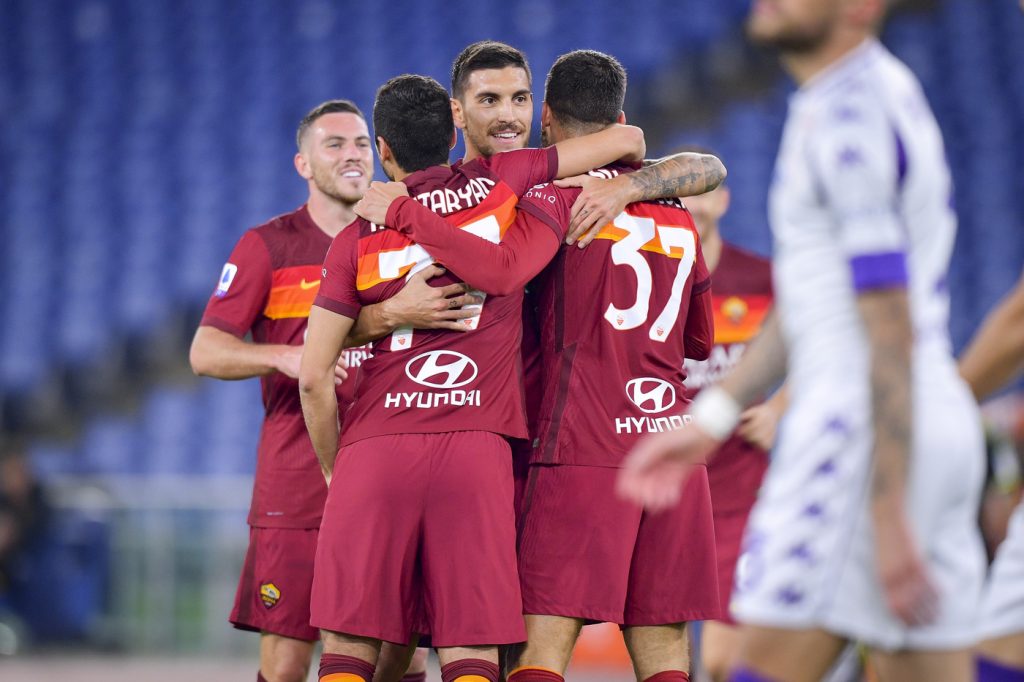 spinazzola pellegrini mkhitaryan veretout
